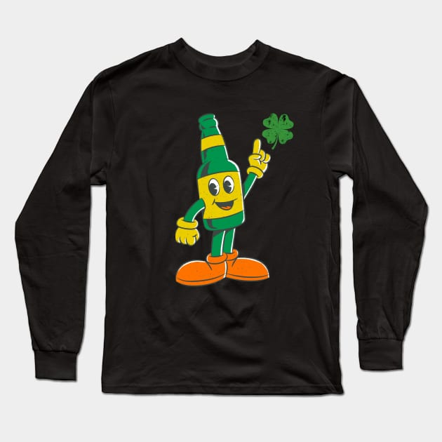 St Patricks Day Long Sleeve T-Shirt by Museflash